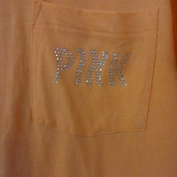 🆕 VS PINK Bling T-shirt XL - Picture 4 of 6